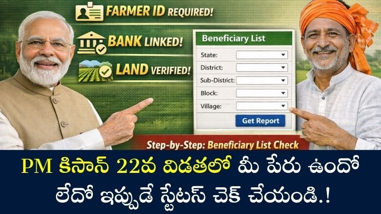 PM Kisan 22nd Installment