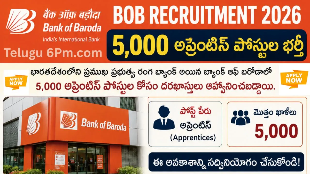 BOB Recruitment 2026