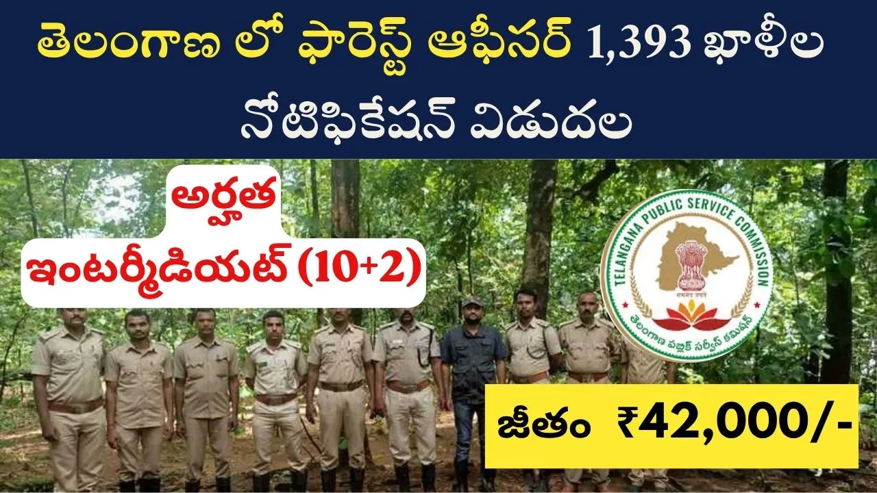 TSPSC FBO Recruitment 2026