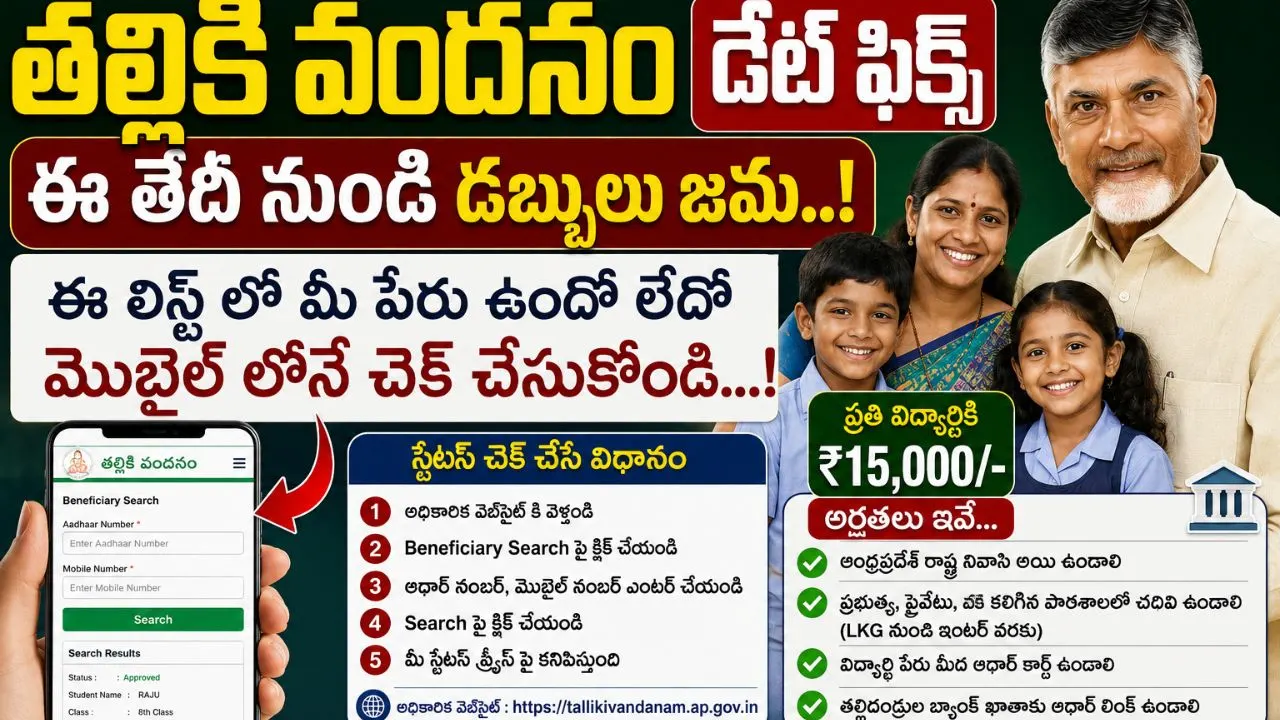 thalliki vandanam scheme